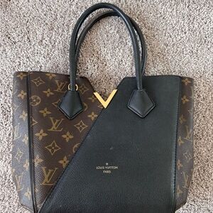 Louis Vuitton Kimono Handbag Monogram Canvas & Leather MM - Guaranteed Genuine